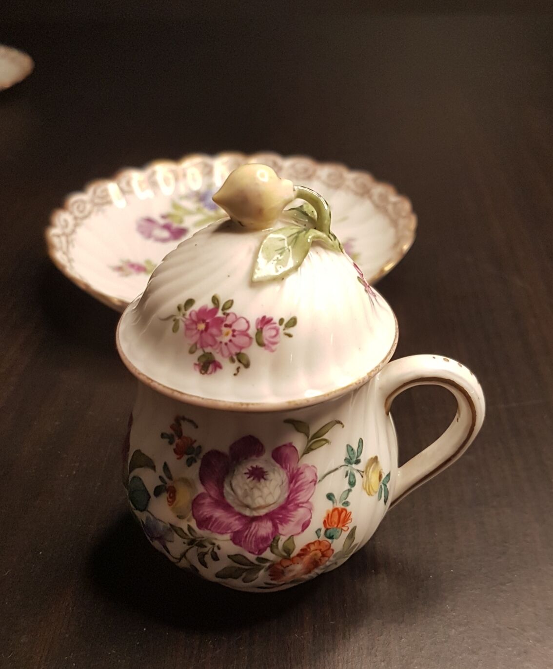 Small Dresden porcelain set