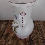 KG Luneville 2-handled vase with blue flower pattern