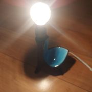 Pied de lampe en céramique années 60's