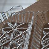 Crystal appetizer plates/trinkets