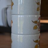 3 vintage Tognana cups