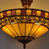 Vintage Tiffany style ceiling lamp