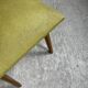 Chaises skai vertes années 50