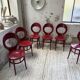 Set 6 chaises bistrot Baumann modèle Mouette