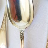 10 silver-plated metal soup spoons with hallmarks 2106225