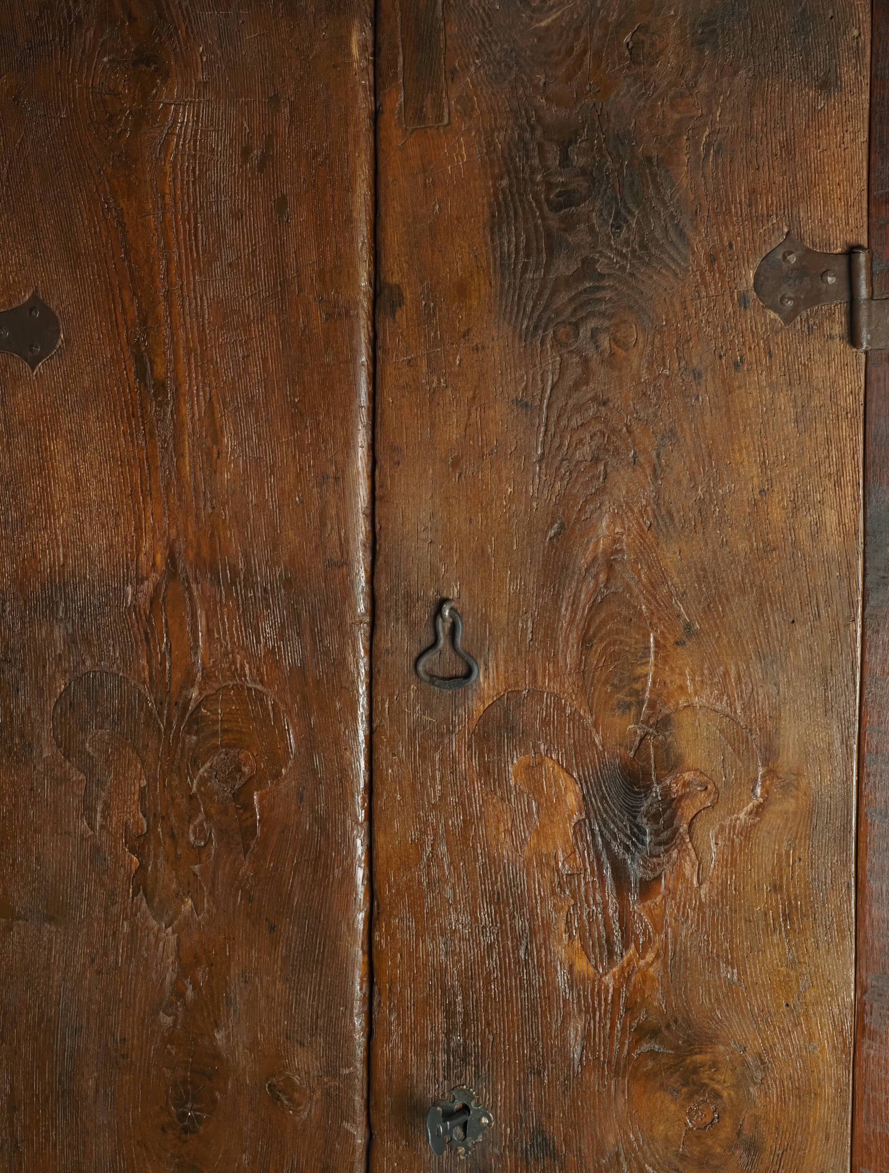 18th century French 'fleur-de-lis' armoire