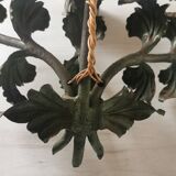 Wall lamp iron and sheet metal