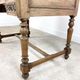 Antique carved oak breton desk France 19th century