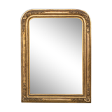 Golden Louis Philippe Flower Mirror