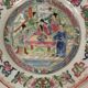 Old Chinese Porcelain Plate Canton