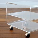 Side table / David Lange 1970s coffee table