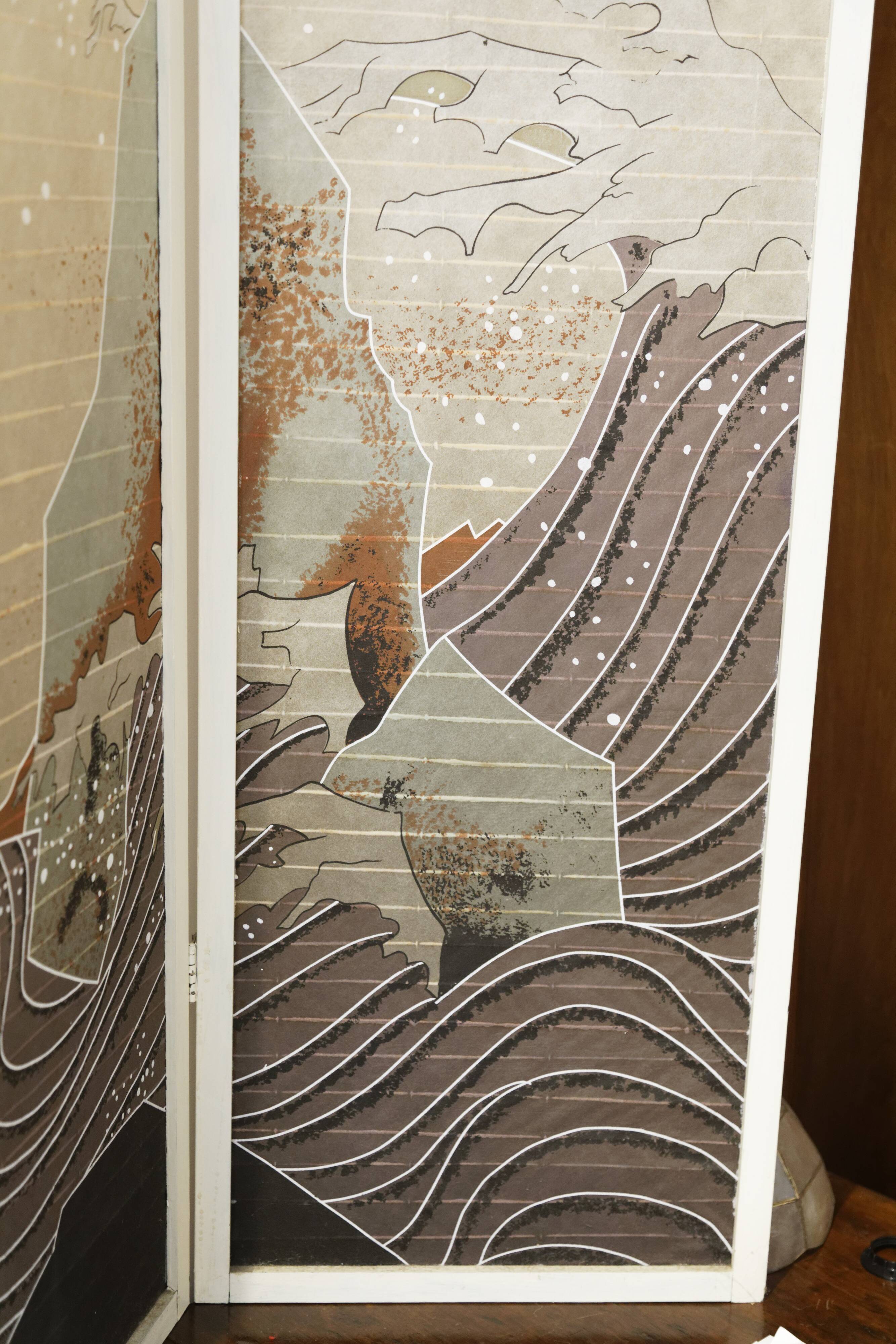 Original Japanese screen MORITA designs