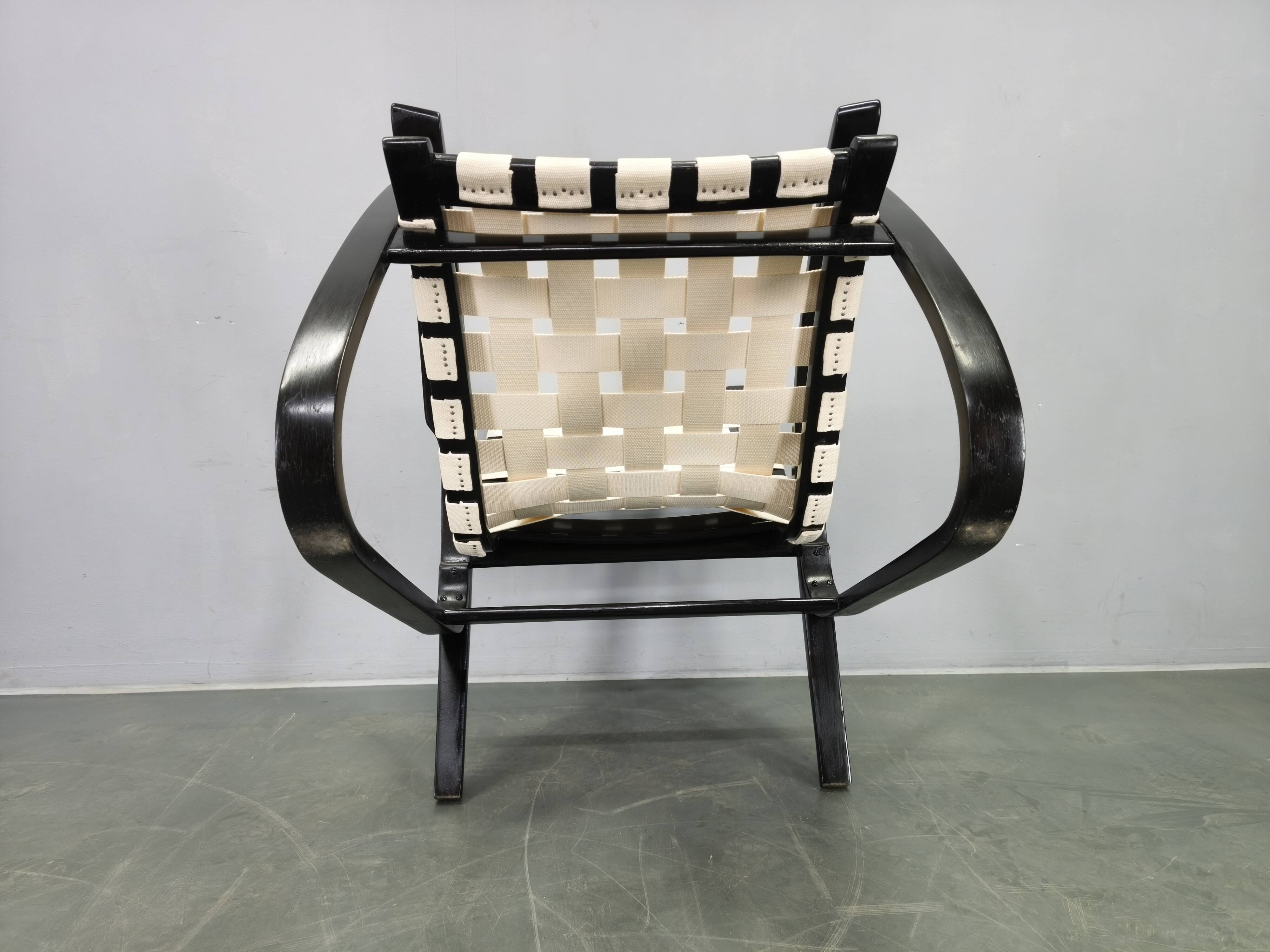 Bentwood Lounge Chair by Jan Vanek, Czechoslovakia, 1960s