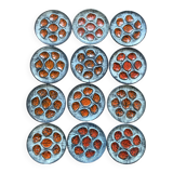 Vintage MBFA Pornic oyster service, 1960