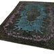 Handmade carved anatolian 1970s 187 cm x 288 cm brown rug