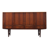 Enfilade en palissandre, design danois, années 1960, designer : EW Bach