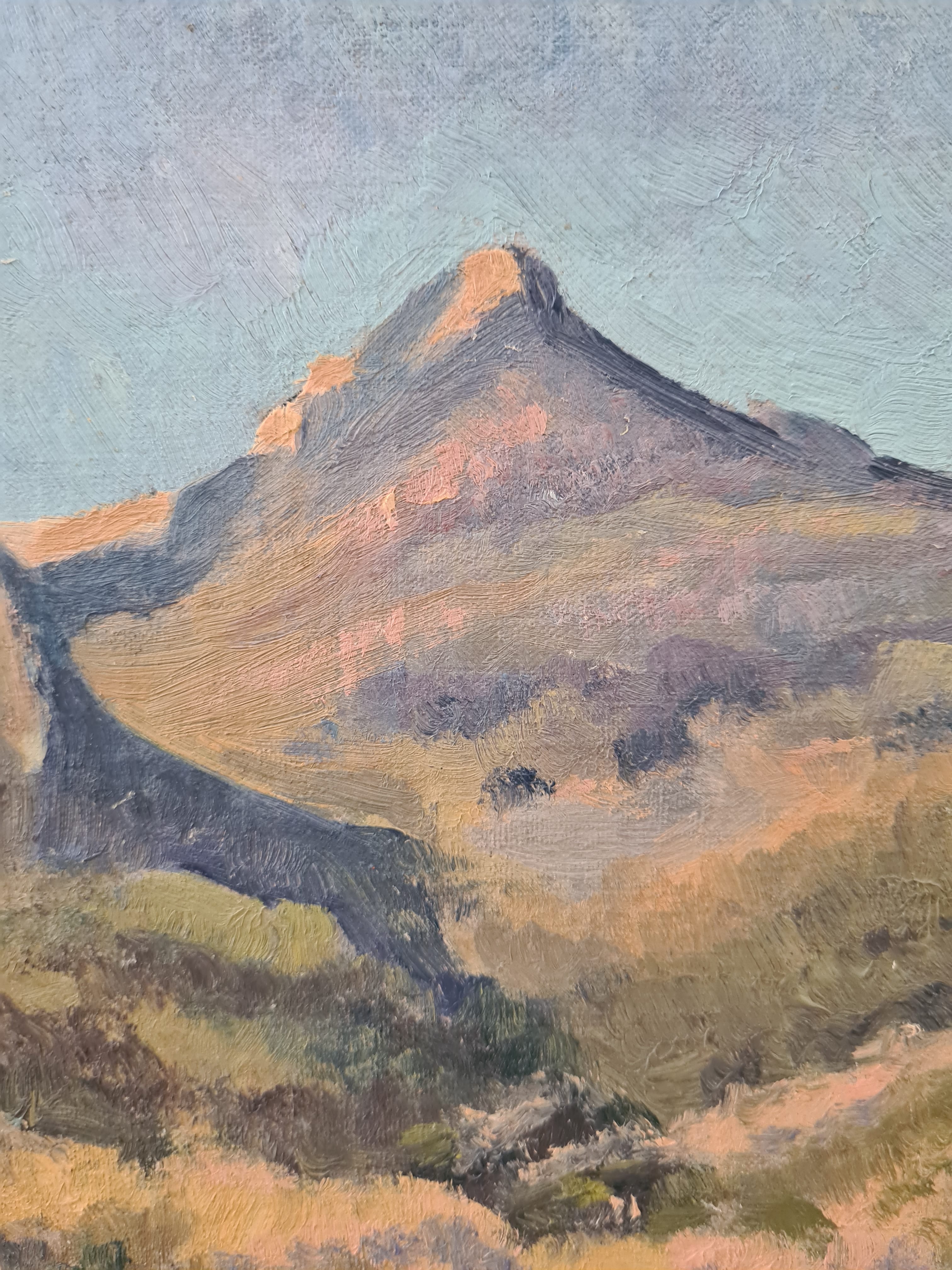 Le Garlaban - Oil on panel - 1951