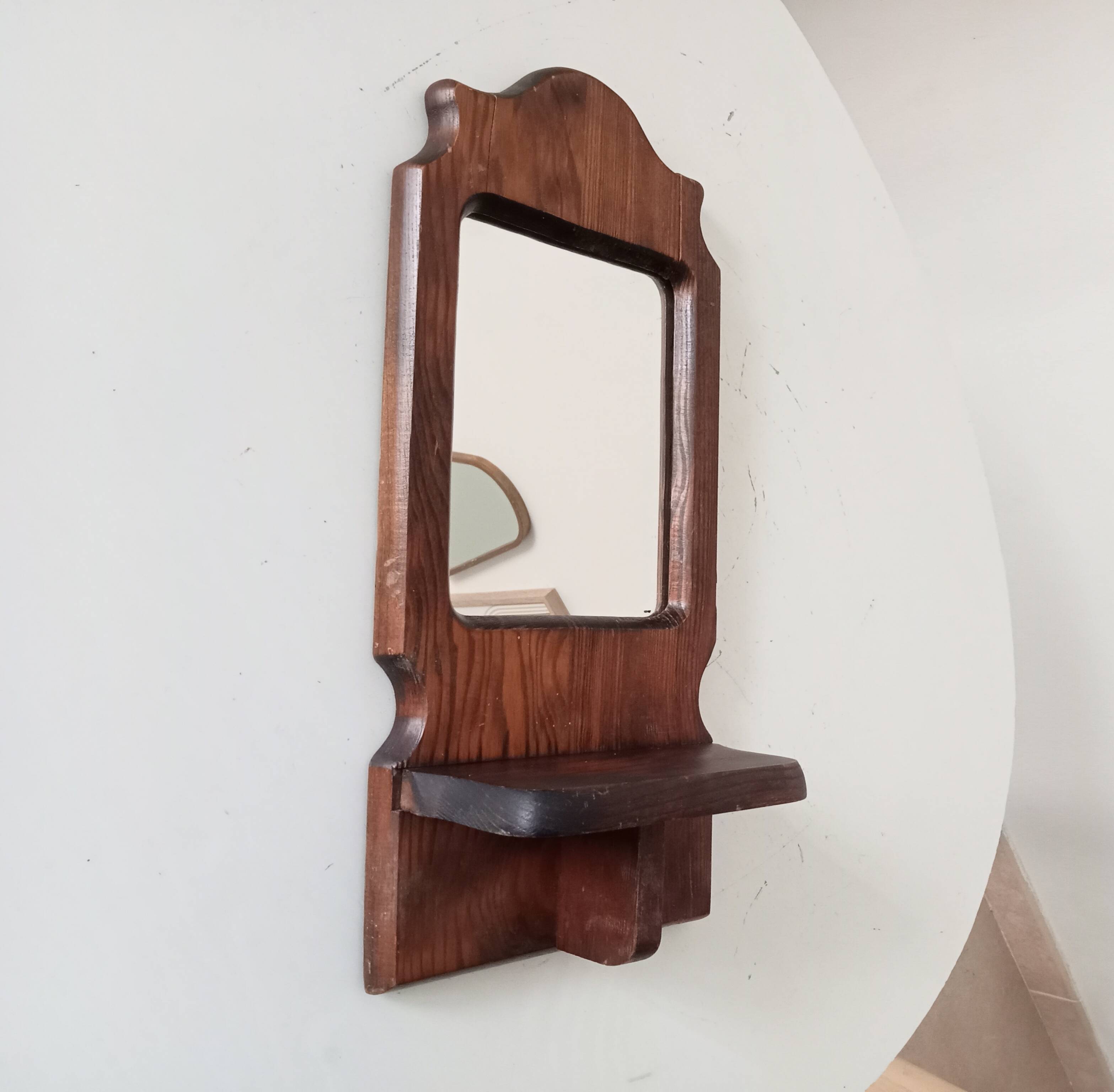 Vintage 60s/70s tablet mirror