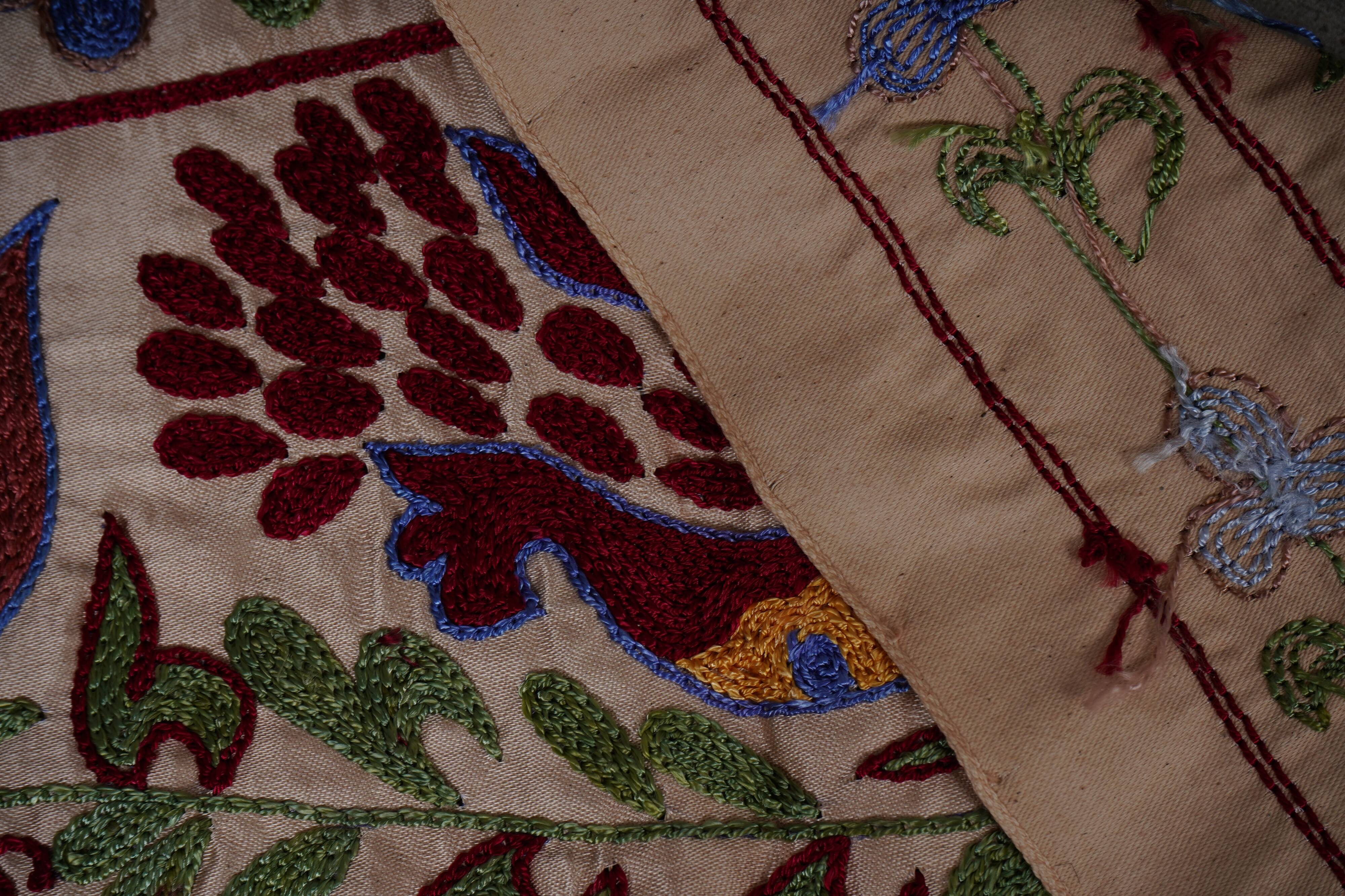 Hand-knotted rug, vintage Turkish rug 53x190 cm