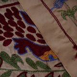 Hand-knotted rug, vintage Turkish rug 53x190 cm