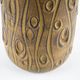 West German Fat Lava ceramic vase, glazed relief surface, 1970s