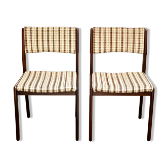 Paire de chaises scandinaves