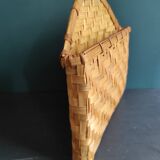 French vintage basket for the wall