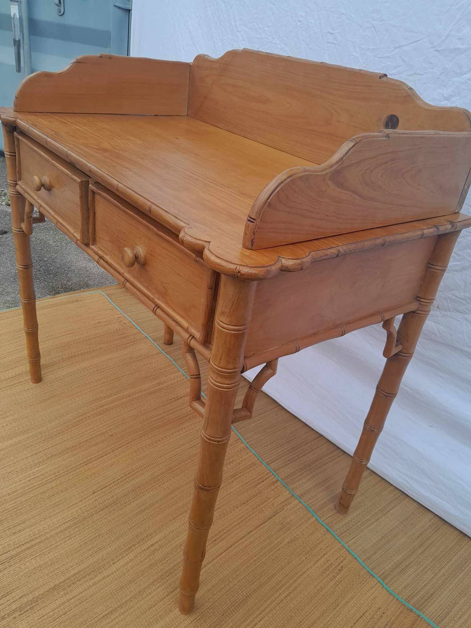 Bamboo desk