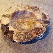 Vintage Italian alabaster ashtray, 1970s