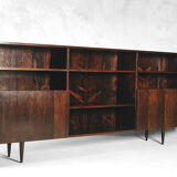 Rosewood Bookcase sideboard with shelves by Ib Kofod-Larsen, Denmark, 1960s