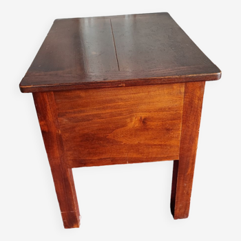 Wooden chest stool