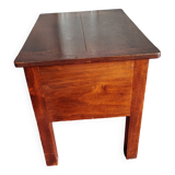 Wooden chest stool