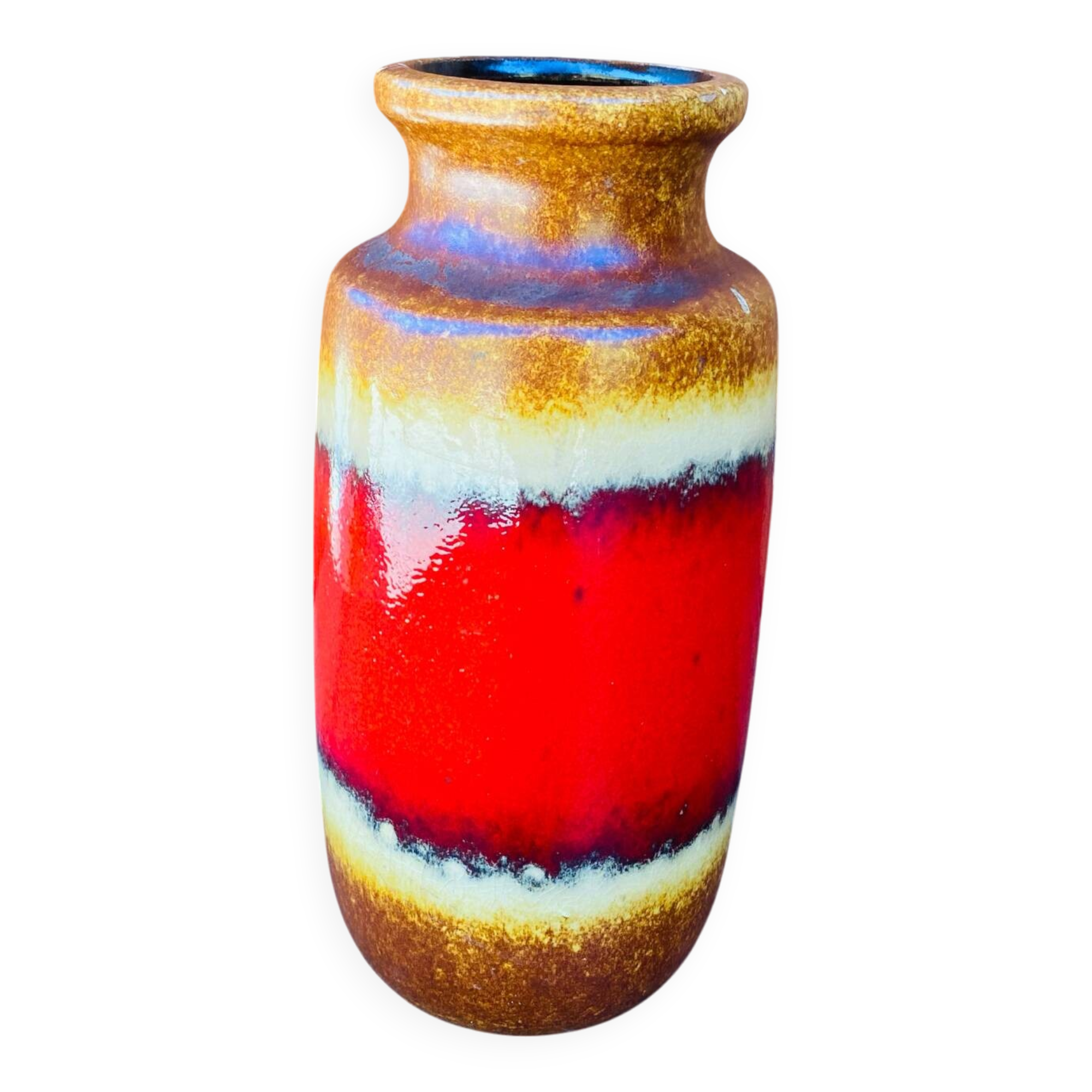 Fat Lava Vase West Germany