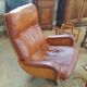 Lounge chair edited by Ring mobelfabrikk Scandinavian leather