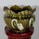 Cache-pot en faïence barbotine, art nouveau – 1920