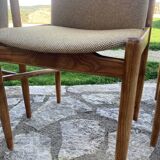 4 vintage Scandinavian style chairs