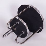 Small Czech Bauhaus Spruce and Chrome Side Table from Kovona, 1930s