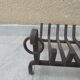 Cast iron log holder