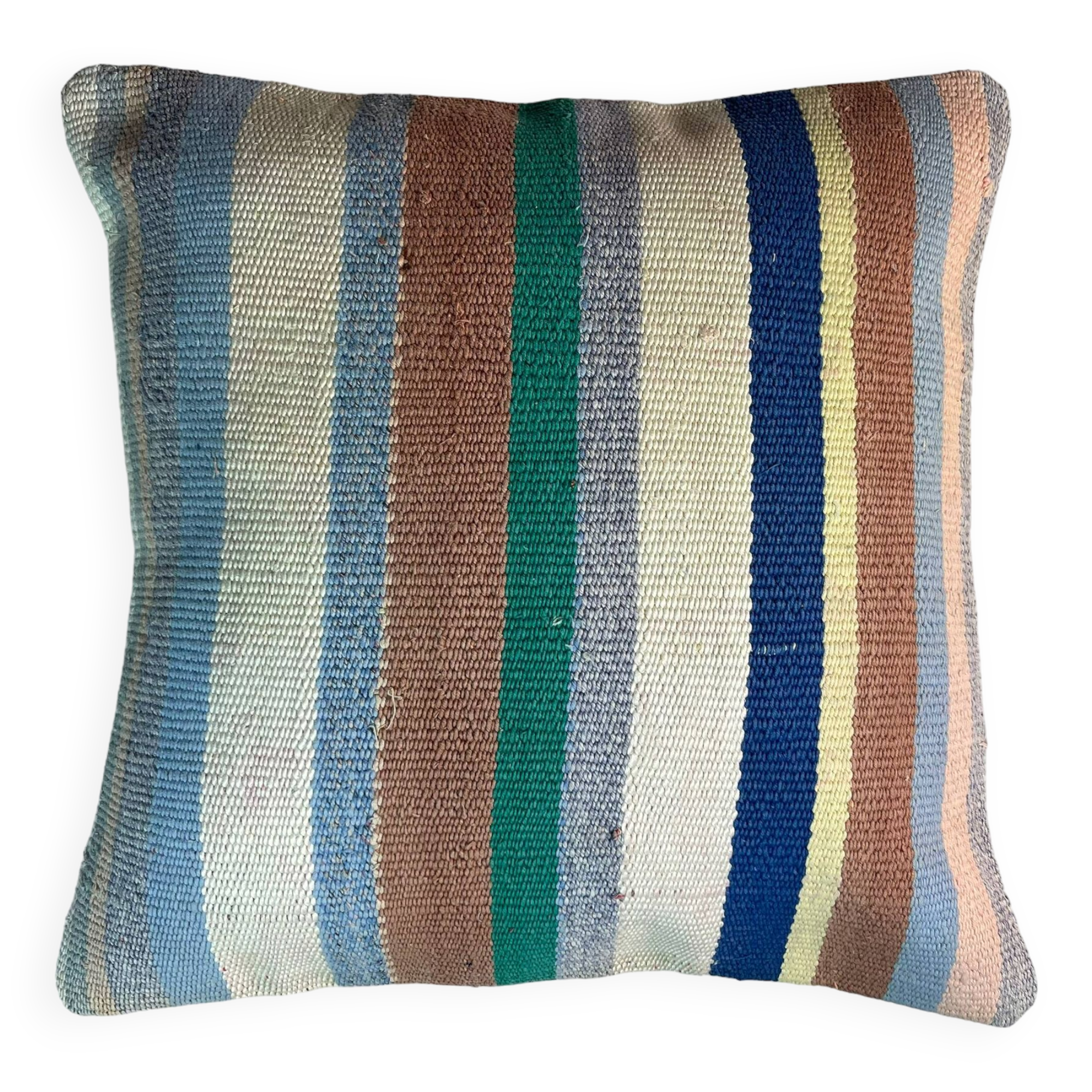 Vintage turkish kilim cushion cover , 45 x 45 cm