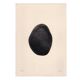 Painting on "pebble" black paper signed Eawy