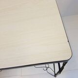 Formica table heart club diamond 1950 vintage 50s rockabilly 50's