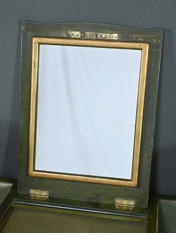 Small Painted Oak Dressing Table, Louis XV style – Late 18th century