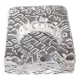 vintage 858g crystal ashtray / pressed mold