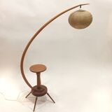 Scandinavian arc floor lamp from the 60s