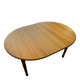 Extendable dining table for 4-8 people.