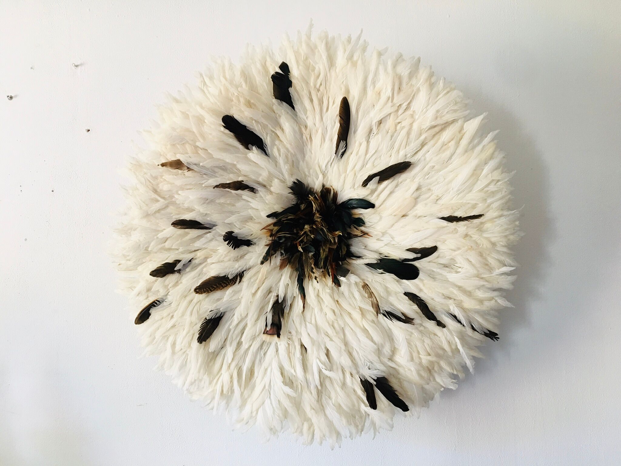 Juju hat blanc moucheté 75 cm