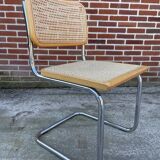 Cesca design chair b32 model in chrome