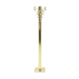 Mid century Belgo Chrom brass & chrome coat rack 1970s