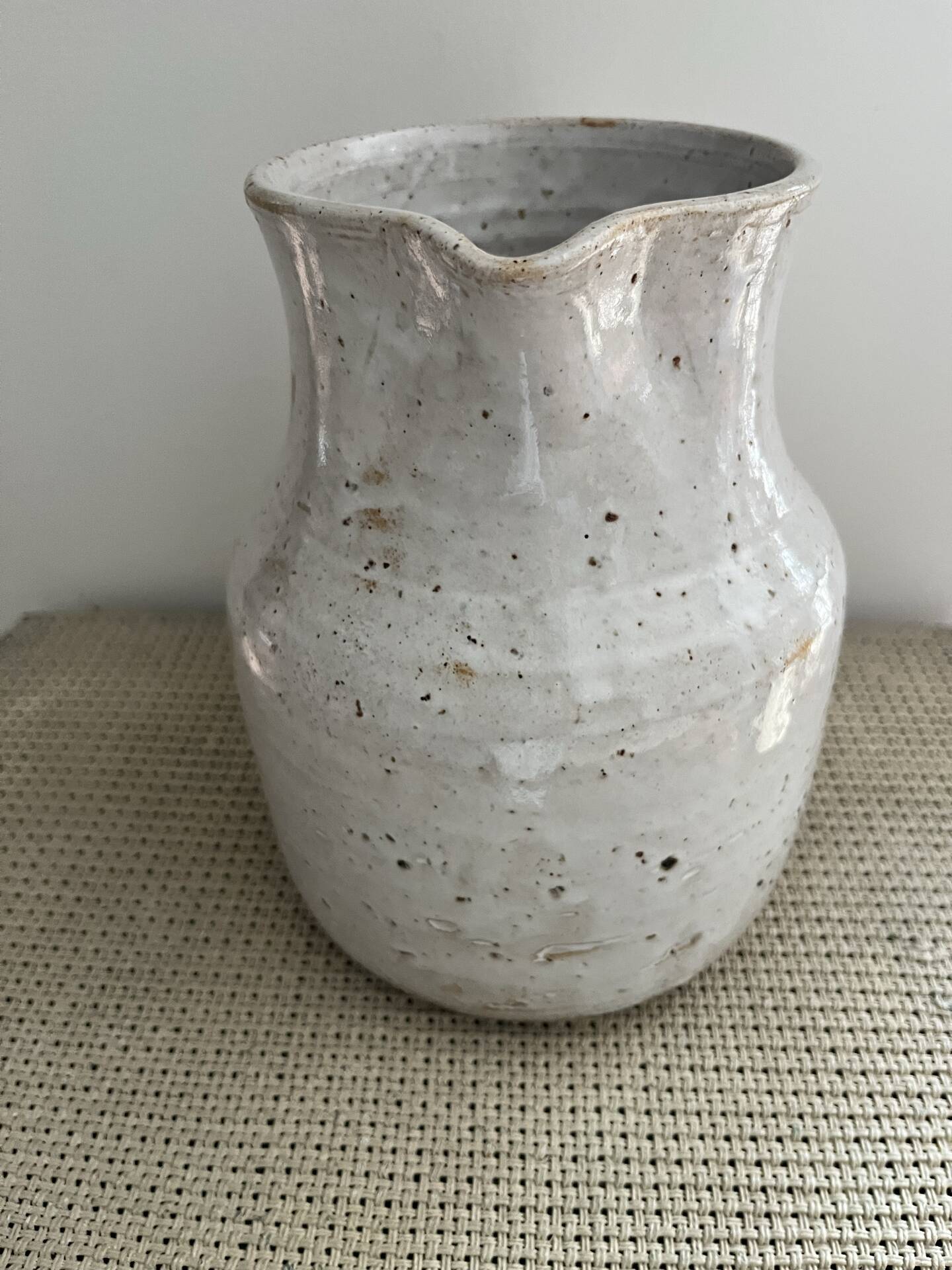 Stoneware jug