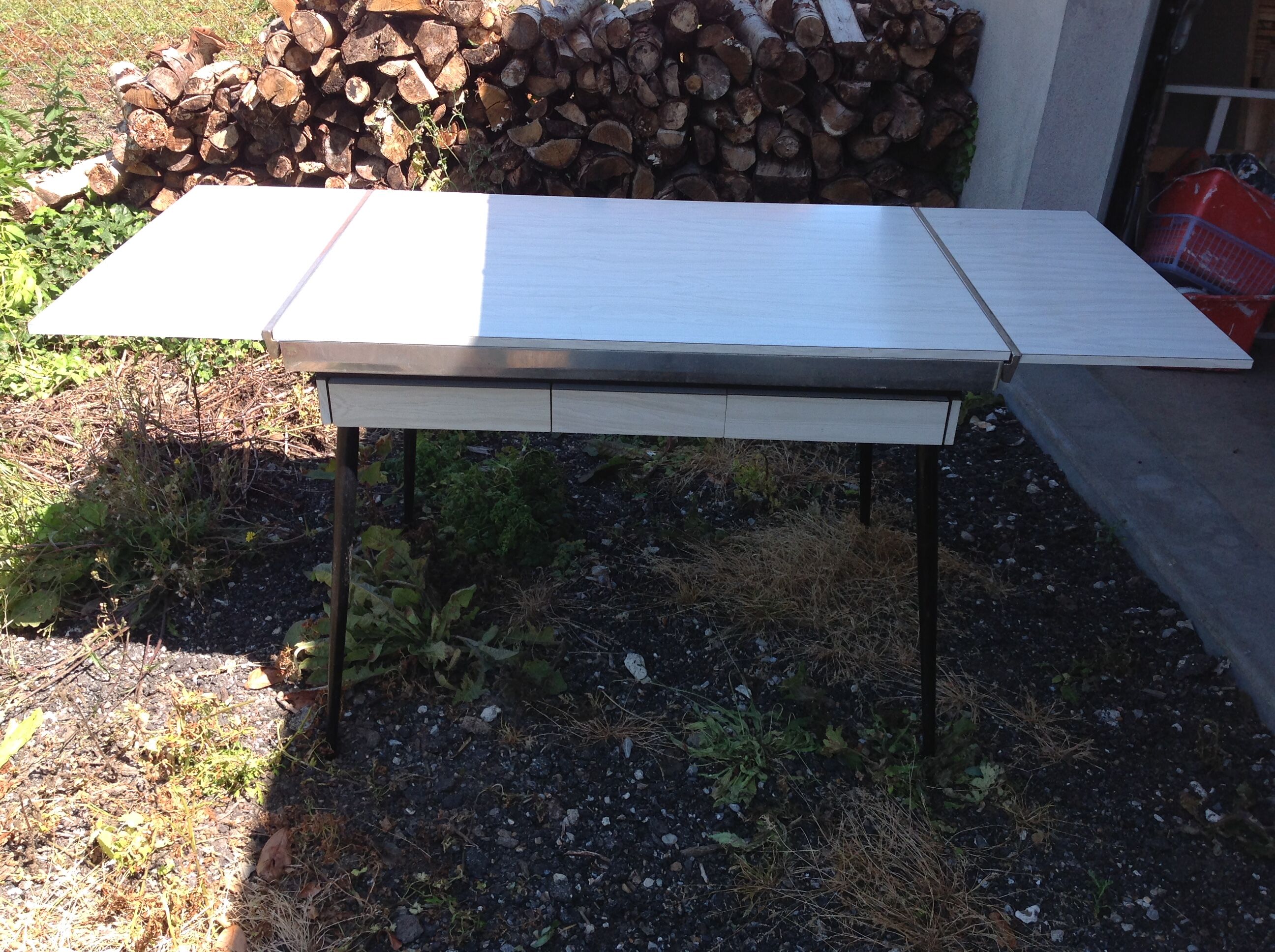 Table De Cuisine Formica Avec Rallonge